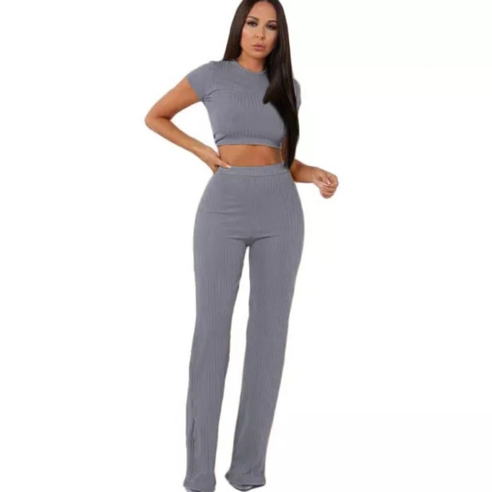 ⏬️PRICEDROP⏬️Gray 2 Piece Loungewear Set